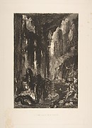 The Head and the Tail of the Serpent, from the Fables of La Fontaine