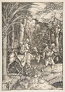 The Flight into Egypt, from The Life of the Virgin, Latin edition, 1511