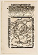 Illustration from Sebastian Brandt: Navis Stultifera, Strassburg 1497