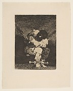 The Custody Is as Barbarous as the Crime (Prisoner Leaning on His Chains) (Tan barbara la seguridad como el delito)