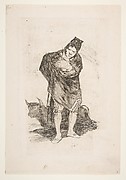 Andalusian Smuggler with Bull, from Bordeaux Etchings