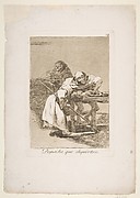 Be quick, They Are Waking Up (Despacha, que dispiertan), from The Caprices (Los Caprichos), plate 78
