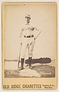 Jack Boyle, Catcher, St. Louis Browns, from the series Old Judge Cigarettes