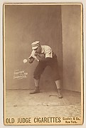 Barney Gilligan, Catcher, Detroit, from the series Old Judge Cigarettes
