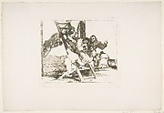 It's a Hard Step! (Duro es el paso!), from The Disasters of War (Los Desastres de la Guerra), plate 14