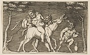 Two Satyr Placing Silenus on a Braying Ass