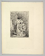 Two Young Ladies in a Garden