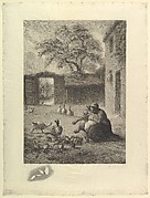 Spring, after a pastel by Millet