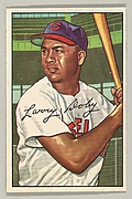 Larry Doby, Outfielder, Cleveland Indians, from the series Picture Cards (no. 115)
