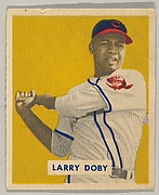 Larry Doby, Outfield, Cleveland Indians, from a series of 240 (no. 233)