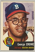 George D. Crowe, First Base, Boston Braves, from the series Dugout Quiz (no. 3)