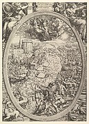The Army of Charles V Crossing the Elbe River