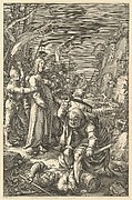 The Arrest of Christ, from The Passion of Christ (after H. Goltzius)