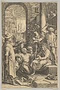 The Crowning with Thorns, from The Passion of Christ, plate 7