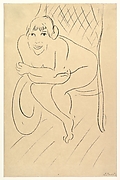 Nude Seated in a Rocking Chair