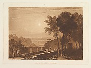The Bridge and Goats, from Liber Studiorum, part IX