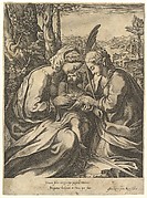 The  Mystic marriage of St. Catherine