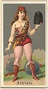 Athlete, from the Occupations for Women series (N166) for Old Judge and Dogs Head Cigarettes