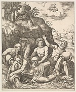 Neighboring River-Gods Consoling Peneus on the Loss of His Daughter