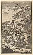Hudibras Sallying Forth (Seventeen Small Illustrations for Samuel Butler's Hudibras, no. 1)