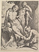 Oreads Removing a Thorn from a Satyr's Foot