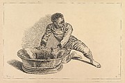 Black African Removing Bottles From a Cooler