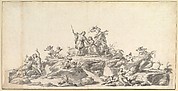 Design for the Fontana di Venere e Adone, Reggia di Caserta, Naples