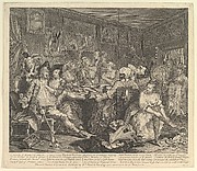 A Rake's Progress, Plate 3