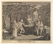 Marriage a La Mode Plate III