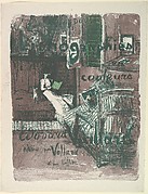 Cover and Title Sheet, from the album Paysages et Intérieurs (Paris:  Vollard, 1899)