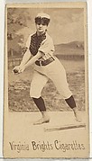 From the Girl Baseball Players series (N48, Type 1) for Virginia Brights Cigarettes