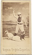 Card 4, from the Girl Baseball Players series (N48, Type 1) for Virginia Brights Cigarettes