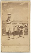 Card 5, from the Girl Baseball Players series (N48, Type 1) for Virginia Brights Cigarettes