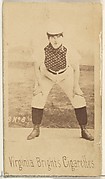 Card 8, from the Girl Baseball Players series (N48, Type 1) for Virginia Brights Cigarettes