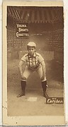 Catcher, from the Girl Baseball Players series (N48, Type 2) for Virginia Brights Cigarettes