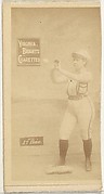 1st Base, from the Girl Baseball Players series (N48, Type 2) for Virginia Brights Cigarettes
