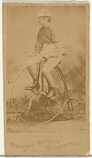 Card 3, from the Girl Cyclists series (N49) for Virginia Brights Cigarettes