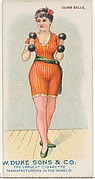 Dumb Bells, from the Gymnastic Exercises series (N77) for Duke brand cigarettes