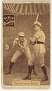 Card 9, The Champion Batter, from the series 