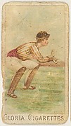 From the series "Sports Girls" (C190), issued by the American Cigarette Company, Ltd., Montreal, to promote Gloria Cigarettes