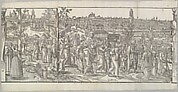 Festival of the Circumcision from the frieze Ces Moeurs et fachons de faire de Turcz (Customs and Fashions of the Turks)