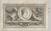 Medal with Portrait of Caligula in the 6th Book, from Tibère ou les six premiers livres es Annales de Tacite Traduits par M. l'abbé de la Bléterie Professeur d'Eloquence au Collège Royal et de l'Académie Royale des Inscriptions et Belles-lettres. A Paris de l'Imprimerie Royale