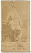Card 447, Dana Willy, from the Actors and Actresses series (N45, Type 1) for Virginia Brights Cigarettes