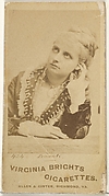 Card 424, Donati, from the Actors and Actresses series (N45, Type 1) for Virginia Brights Cigarettes