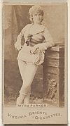 Myra Parker, from the Actors and Actresses series (N45, Type 1) for Virginia Brights Cigarettes