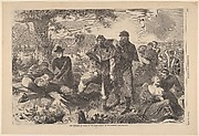 The Surgeon at Work at the Rear During an Engagement (from Harper's Weekly, Vol. VII)