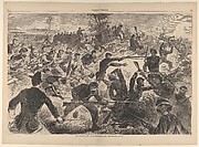 The War for the Union, 1862 – A Bayonet Charge (from Harper's Weekly, Vol. VII)