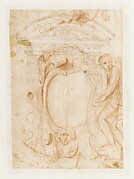 Album Containing Architectural, Ornament, and Figure Drawings.