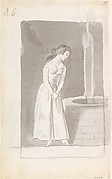 A Young Woman at a Well