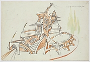 Recerca di Volumi di un Edificio Isolato [Architectural Study: Search for Volumes in an Isolated Building]